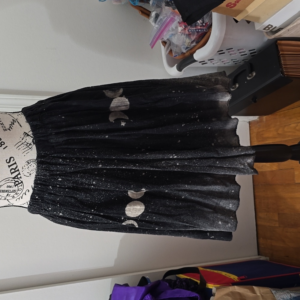 Black Gothic skirt